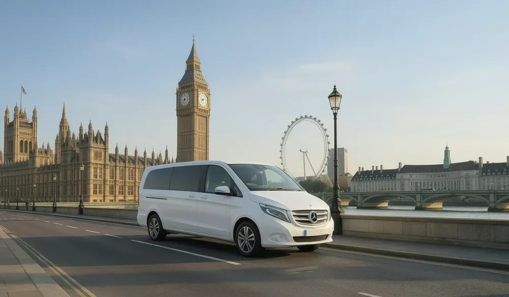 8 Seater Minibus, 8-seat minibus with driver